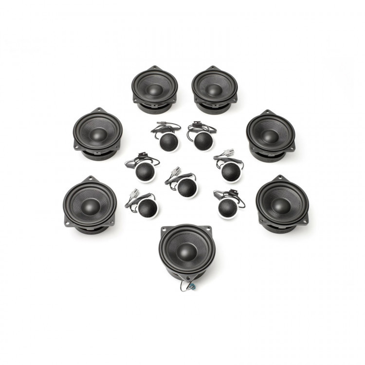 Bavsound Stage 1 Speaker Package E70/E71 X5 & X6 with S677A Top HiFi